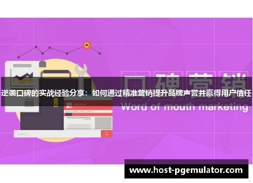 逆袭口碑的实战经验分享：如何通过精准营销提升品牌声誉并赢得用户信任